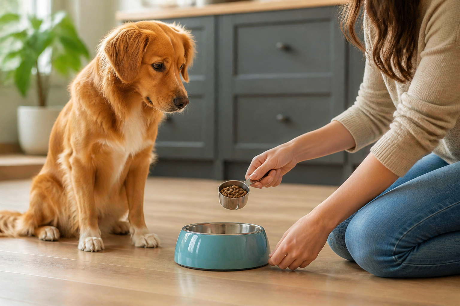 How Much Dry Dog Food for a 40 lb Dog