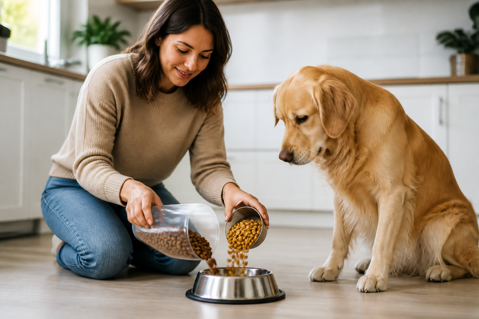 Can I Mix Two Dry Dog Foods Together?