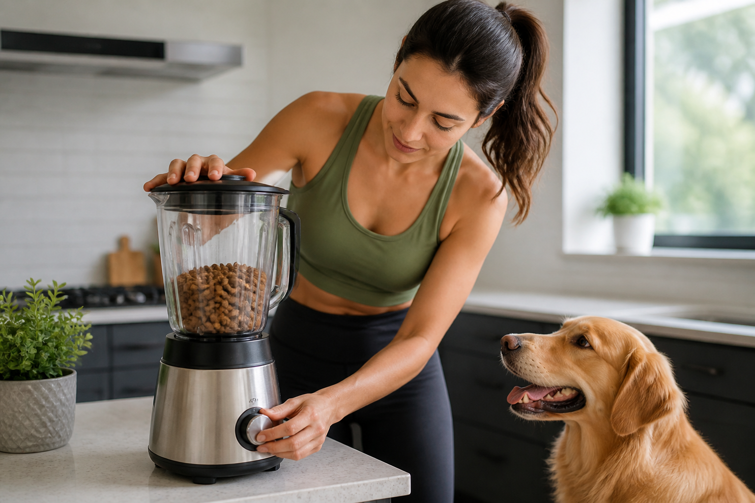 Can You Blend Dry Dog Food?