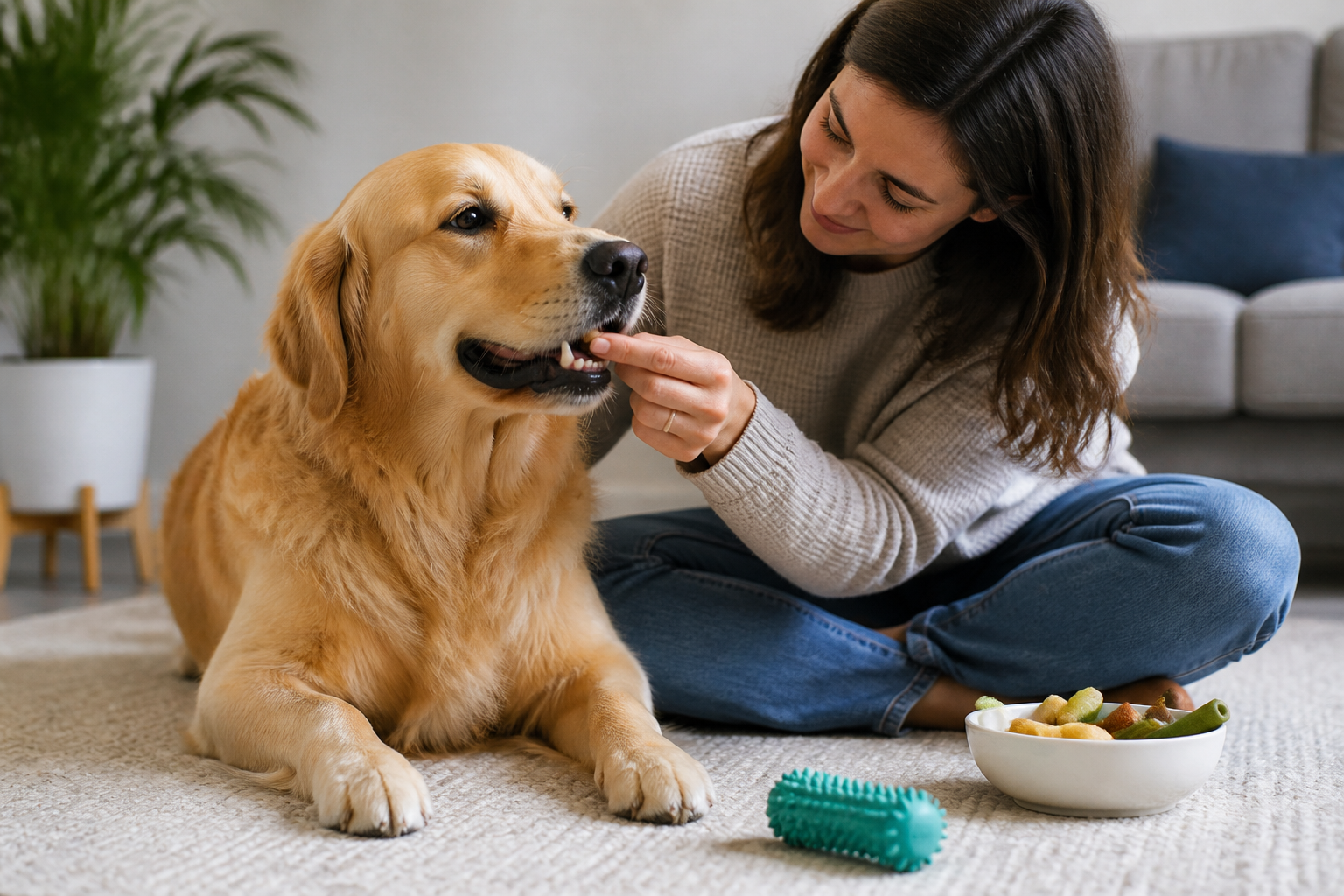 How to Clean a Dog’s Teeth Without Brushing
