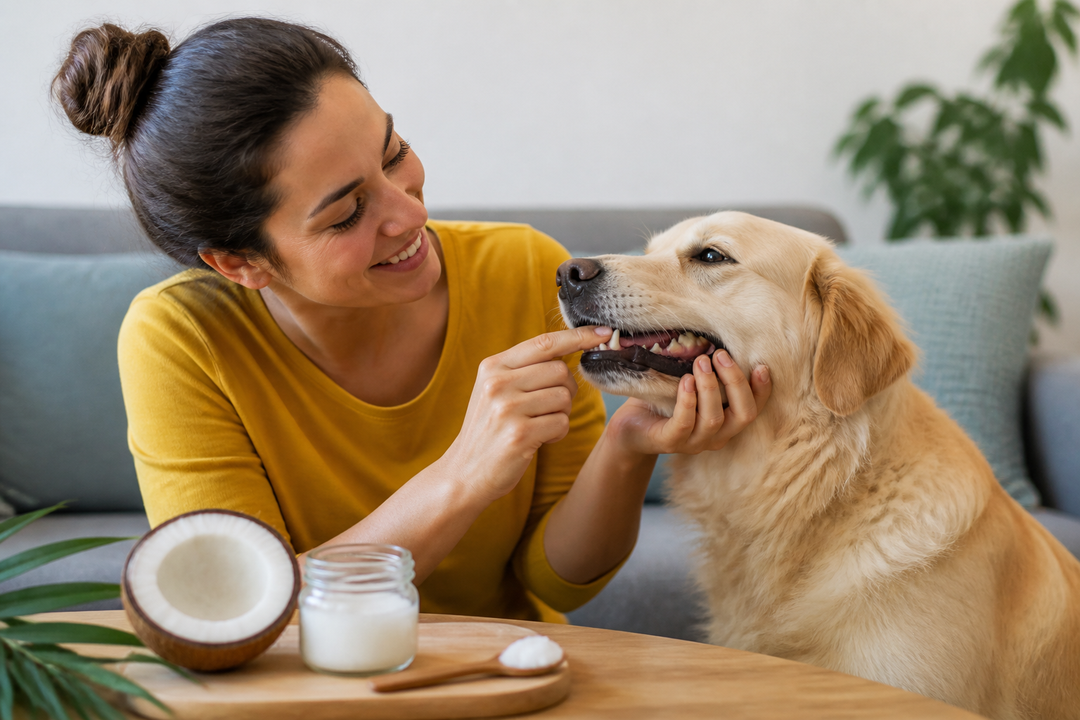 Does Coconut Oil Help Clean Dogs Teeth