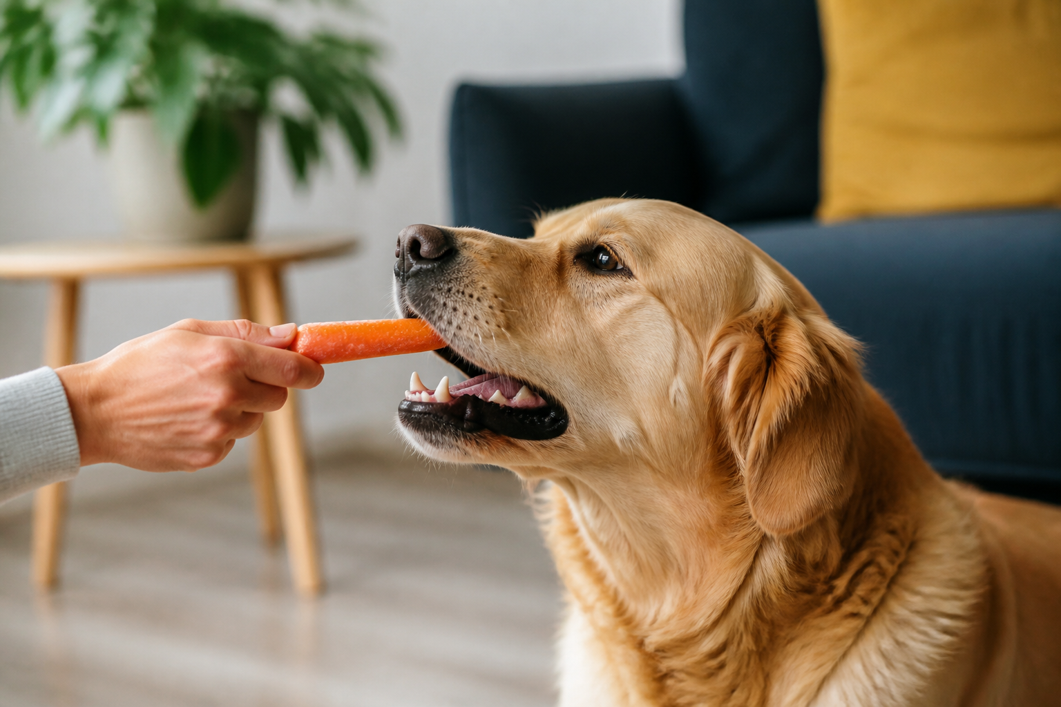 Do Frozen Carrots Clean Dogs Teeth?