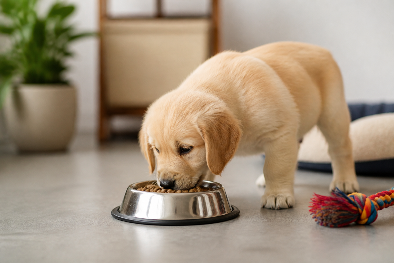 When Can Puppies Have Dry Dog Food
