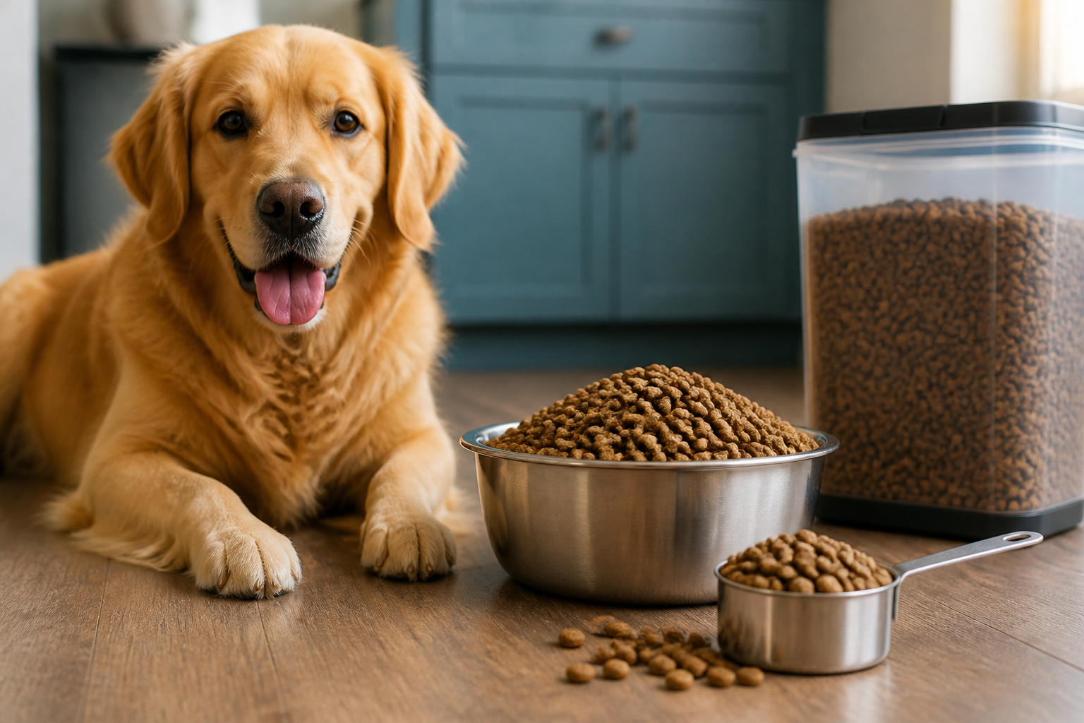 How Many Cups in 8 Pounds of Dry Dog Food