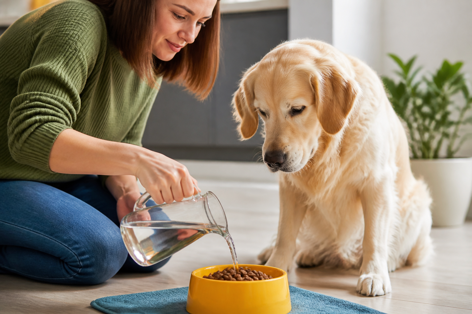 Should You Wet Your Dog's Dry Food? Pros and Cons