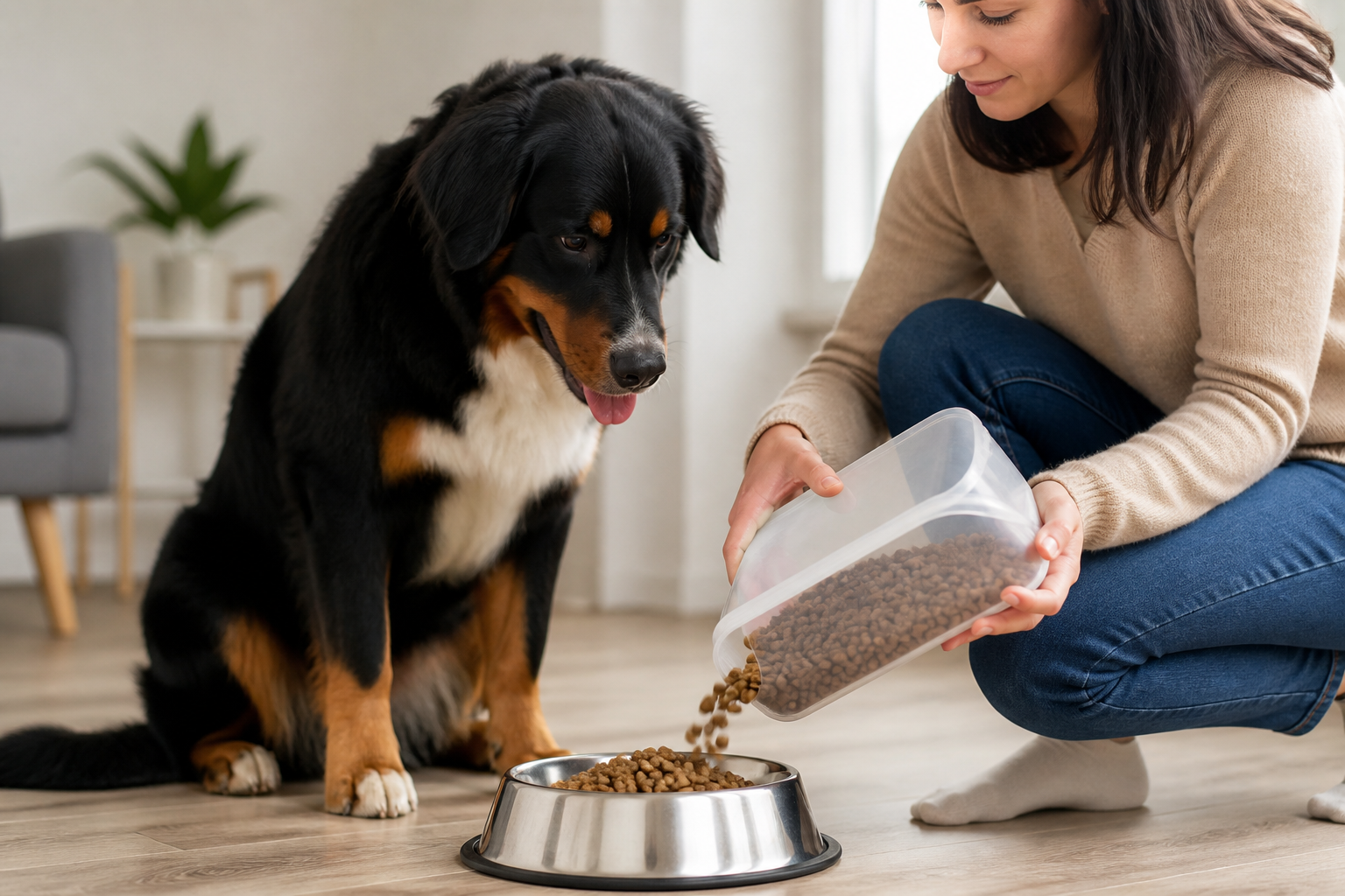 How Much Dry Dog Food for 80 lb Dog: Feeding Guide