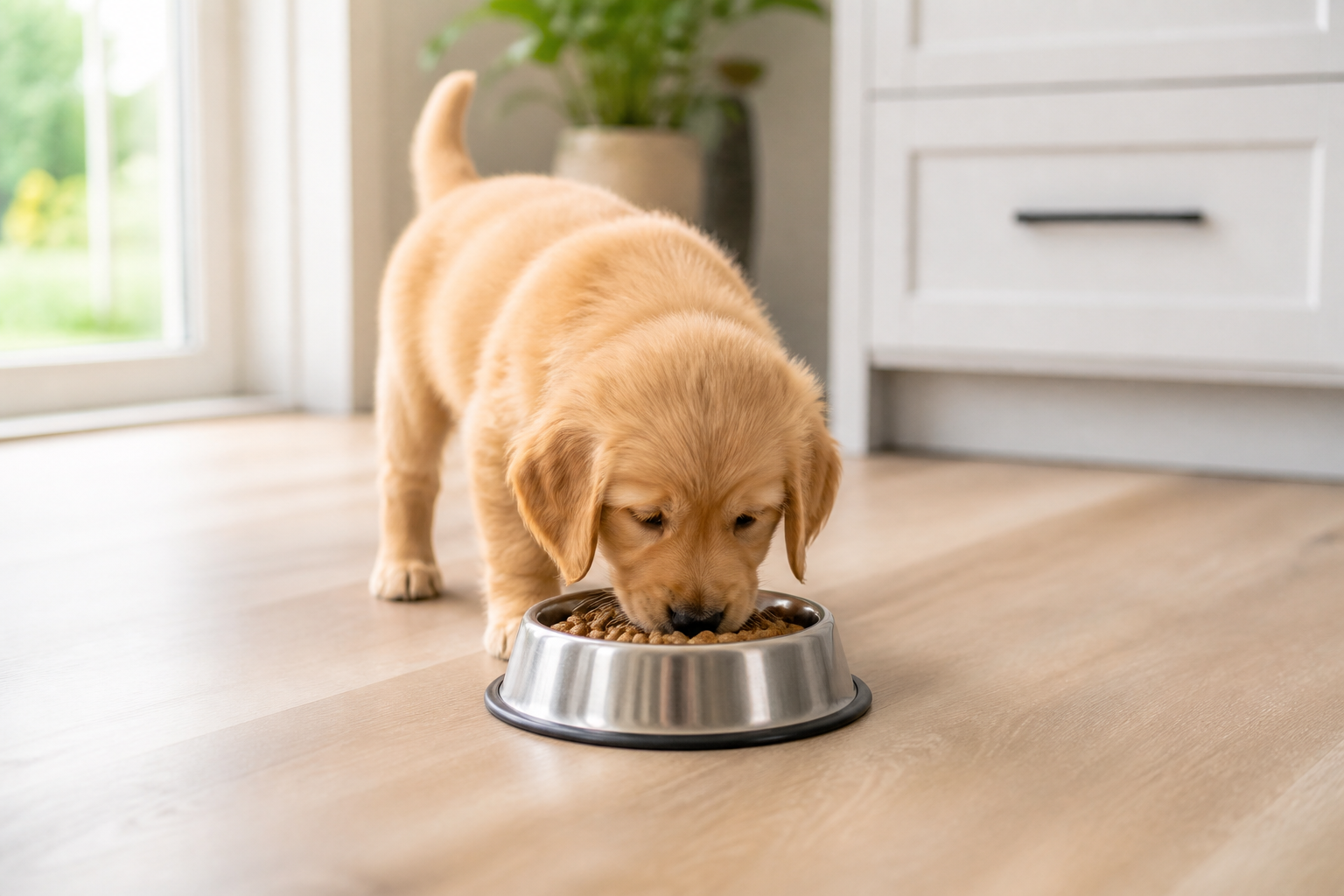 When Can Puppies Eat Dry Dog Food and How to Transition