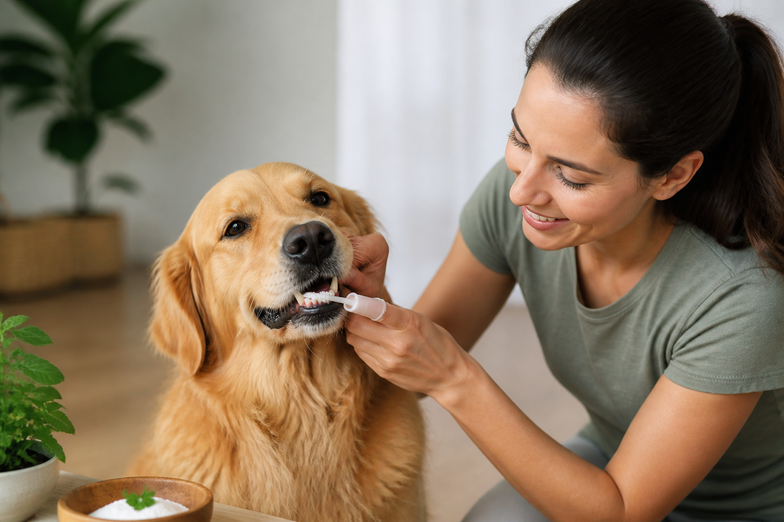 How to Clean Your Dog's Teeth Naturally
