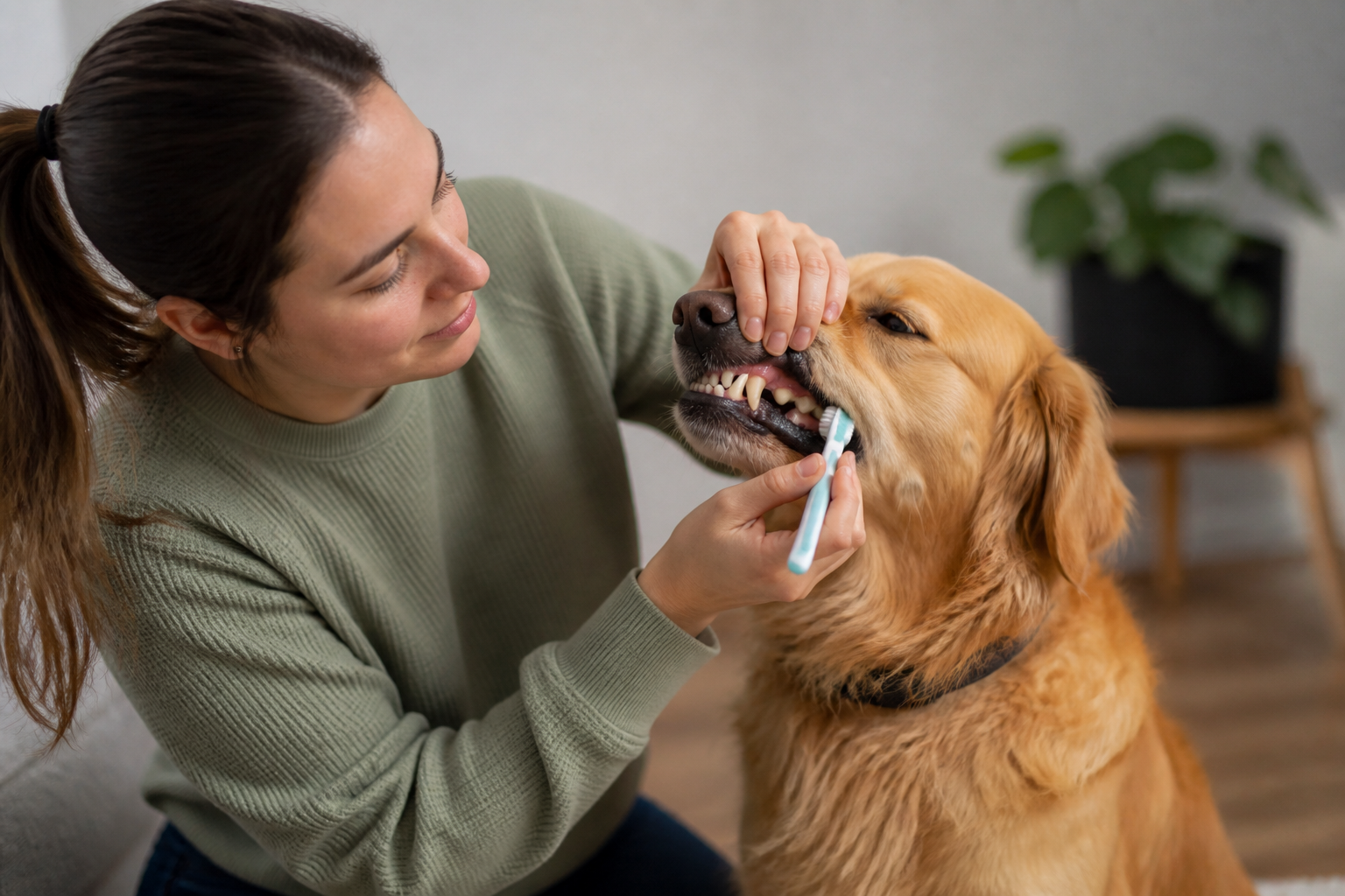 How to Clean Tartar from Dog's Teeth at Home Safely