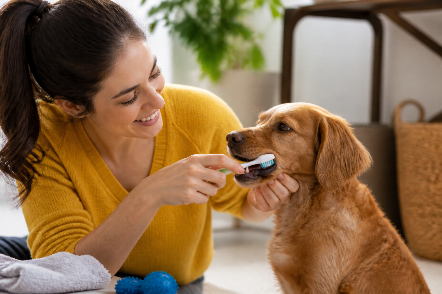What Can I Clean My Dog's Teeth With?