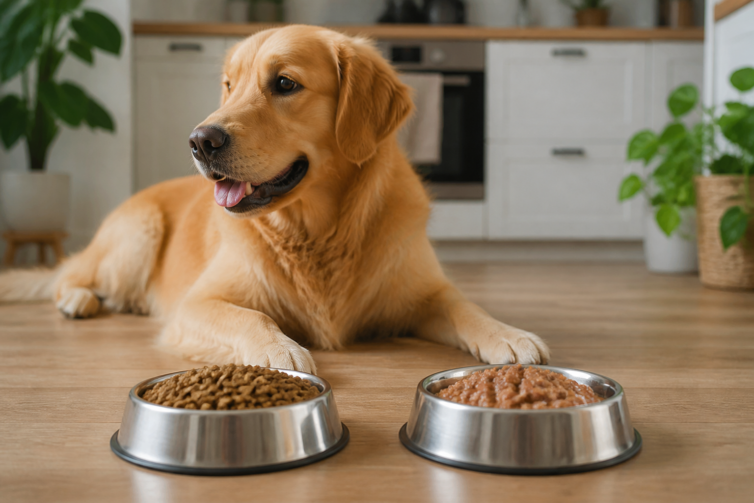 Should I Give My Dog Wet and Dry Food?