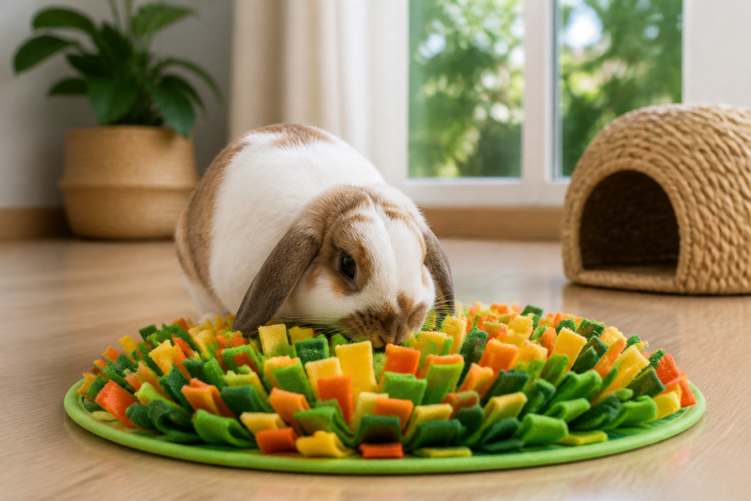 How to Use a Rabbit Snuffle Mat for Enrichment and Health