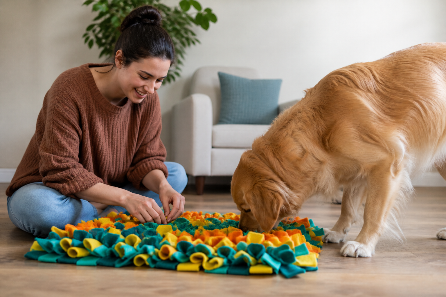 How to Make a Snuffle Mat: A Simple DIY Enrichment Guide