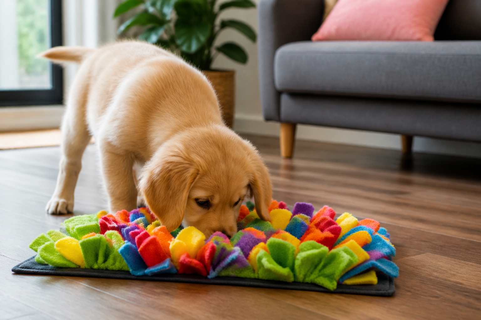 The Benefits of a Puppy Snuffle Mat for Mental Enrichment