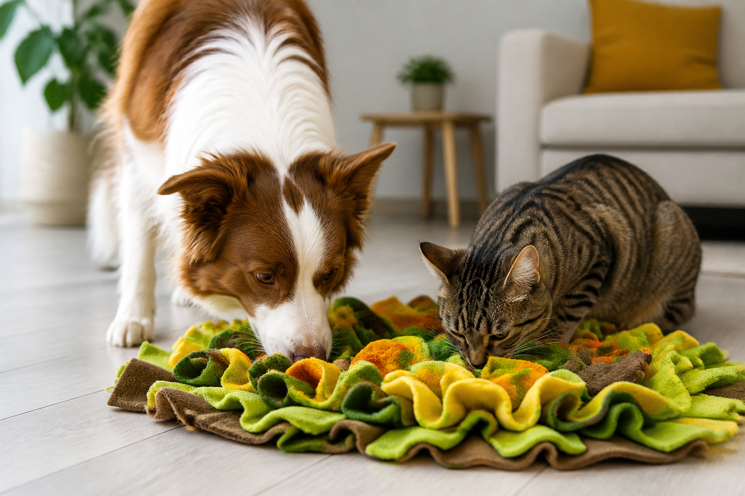 How a Pet Snuffle Mat Boosts Mental Health for Dogs and Cats