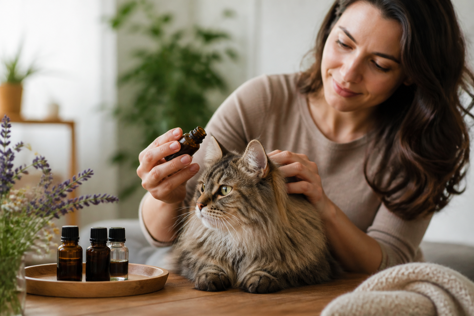 Essential Oils for Cat Dandruff: Safety and Effective Care