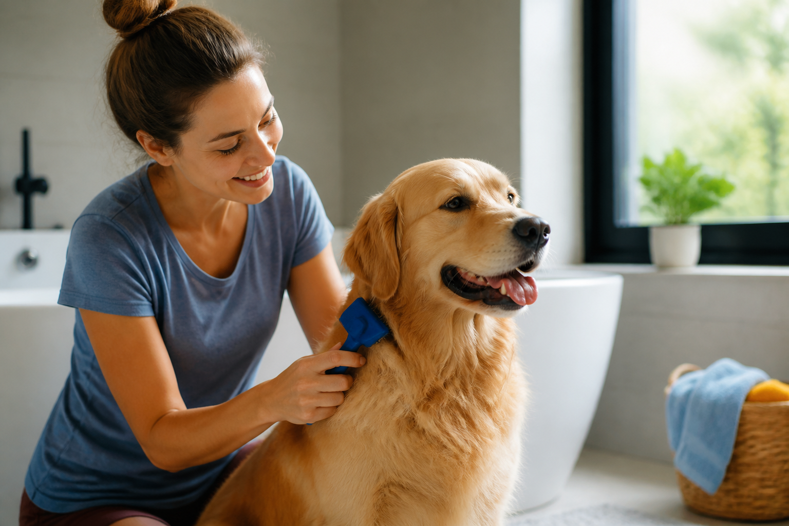 Should I Brush My Dog Before or After a Bath?
