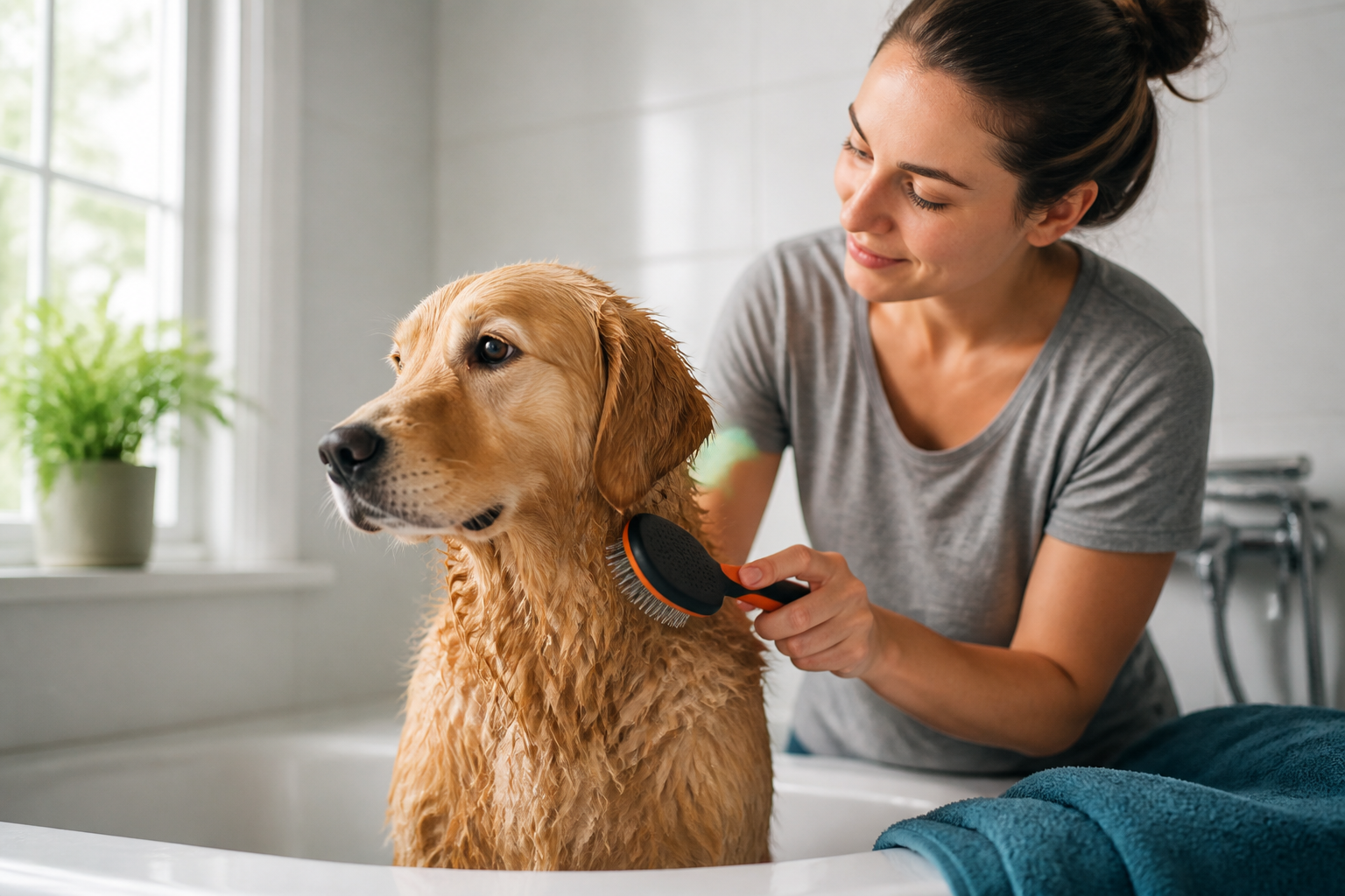 Can I Brush My Dog While Wet? A Guide to Safe Grooming