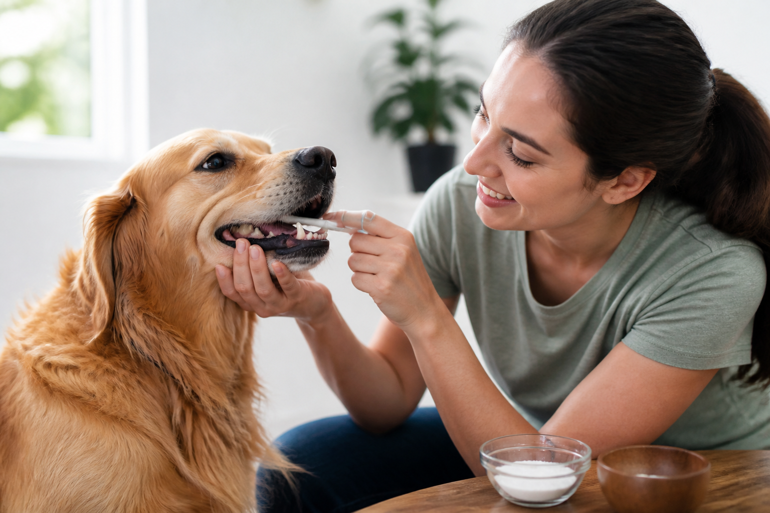 Can You Clean a Dog's Teeth With Baking Soda?