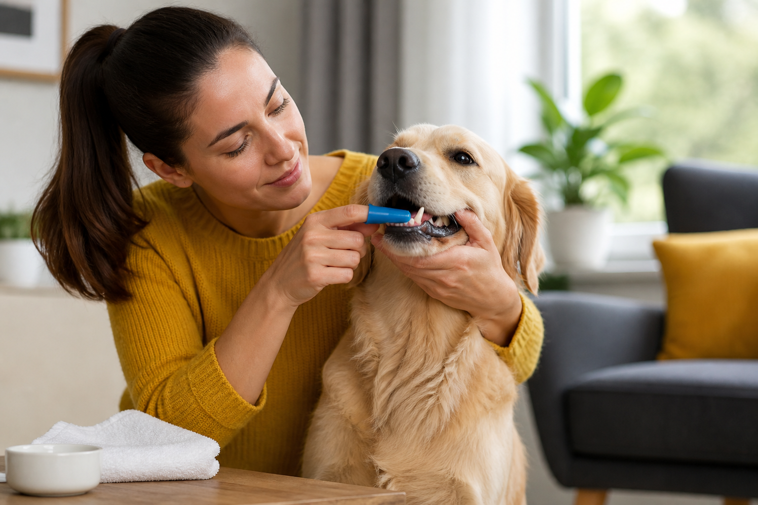 Can I Clean My Dogs Teeth Myself?
