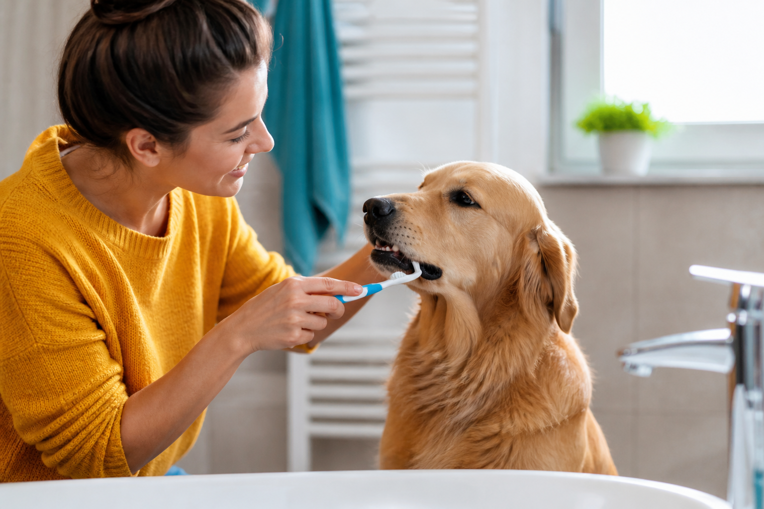 Can You Clean a Dog's Teeth with Human Toothpaste?