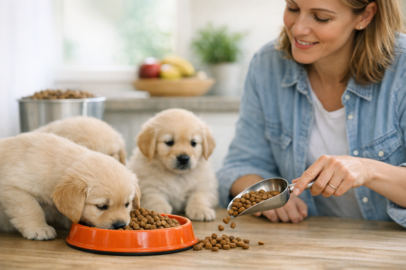 When Can Puppies Eat Dry Dog Food? A Weaning Timeline