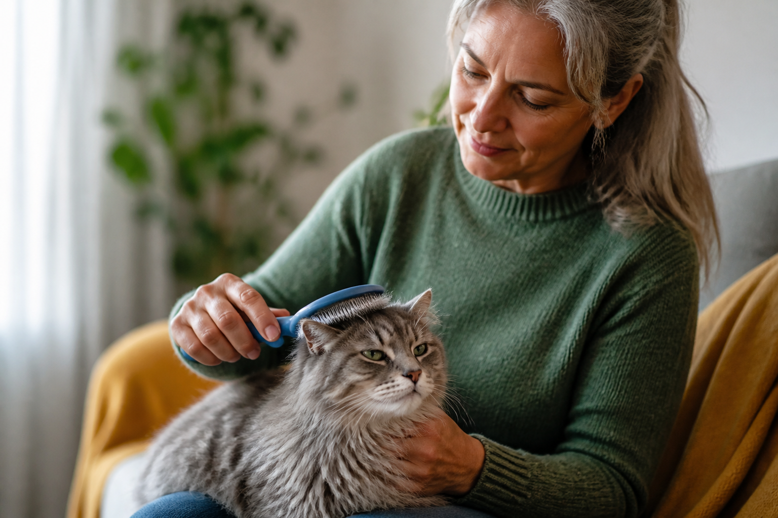 Practical Care for Senior Cat Dandruff and Dry Skin