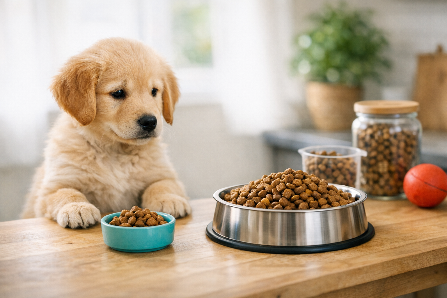 How Much Dry Dog Food Should a Puppy Eat for Healthy Growth