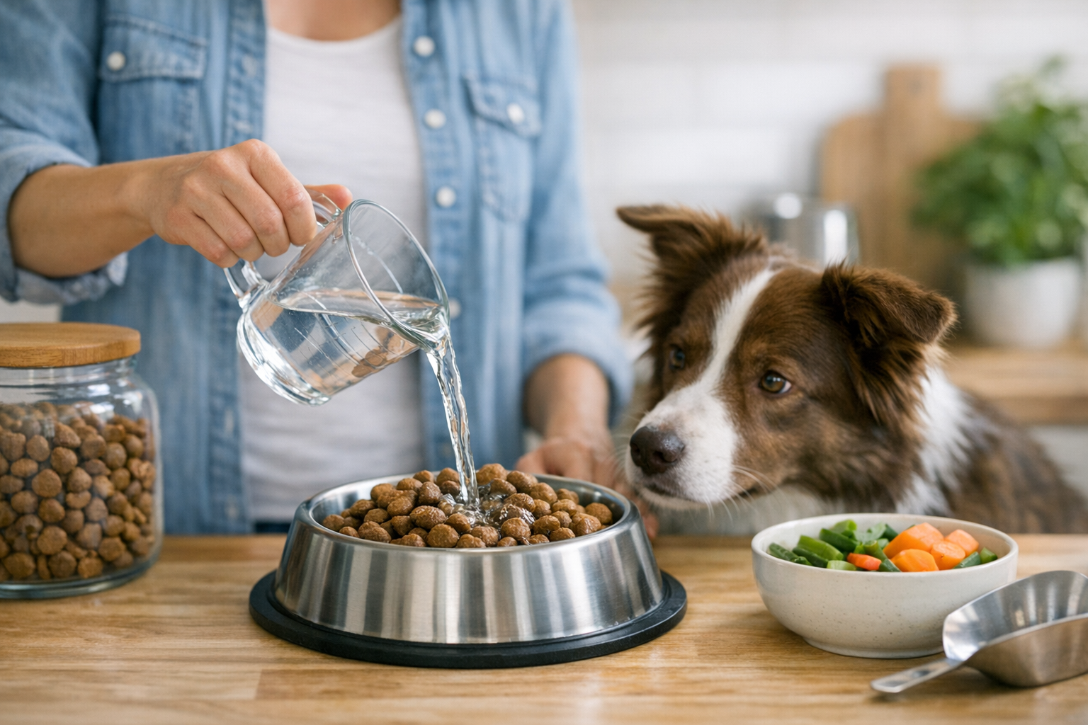 Should Water Be Added to Dry Dog Food? Pros, Cons, and Best Practices