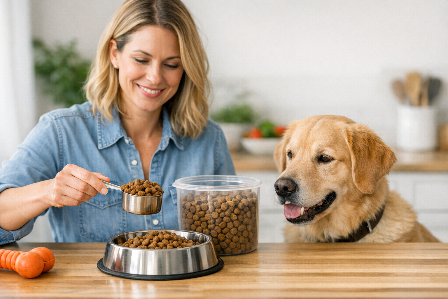 How Much Dry Dog Food to Feed Dog: A Practical Guide