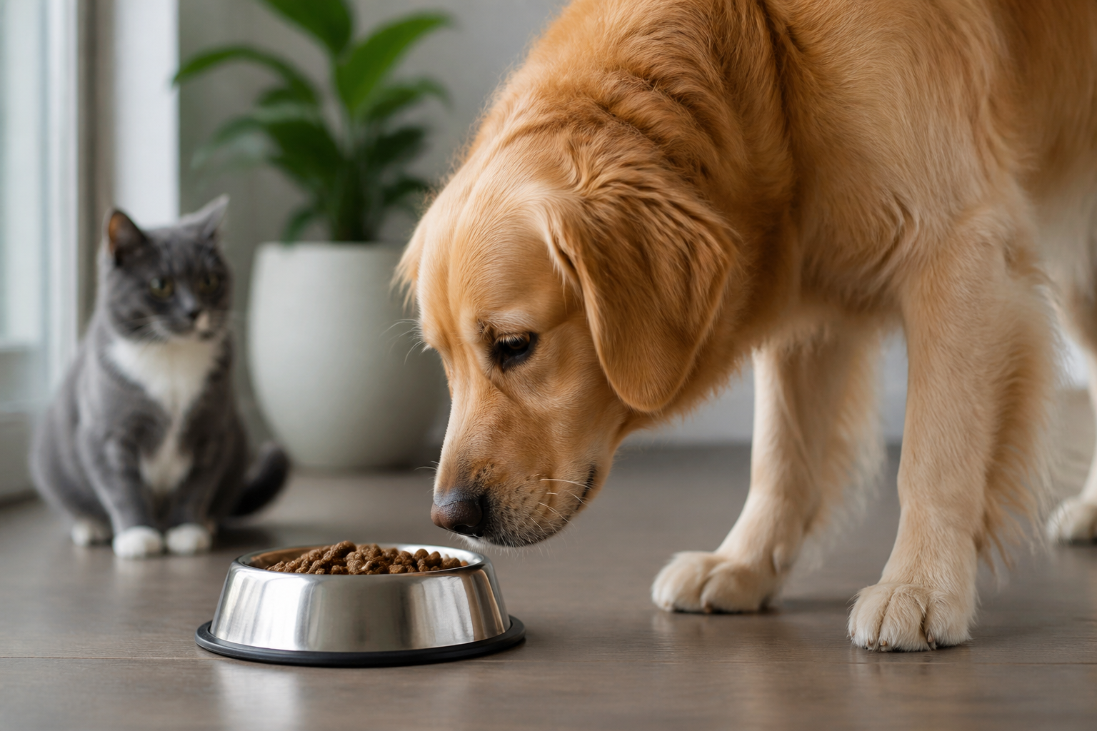 Is It OK for Dogs to Eat Dry Cat Food?
