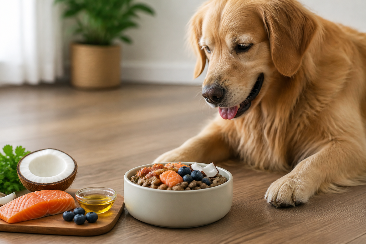 What to Put in Dog Food for Dry Skin for Relief