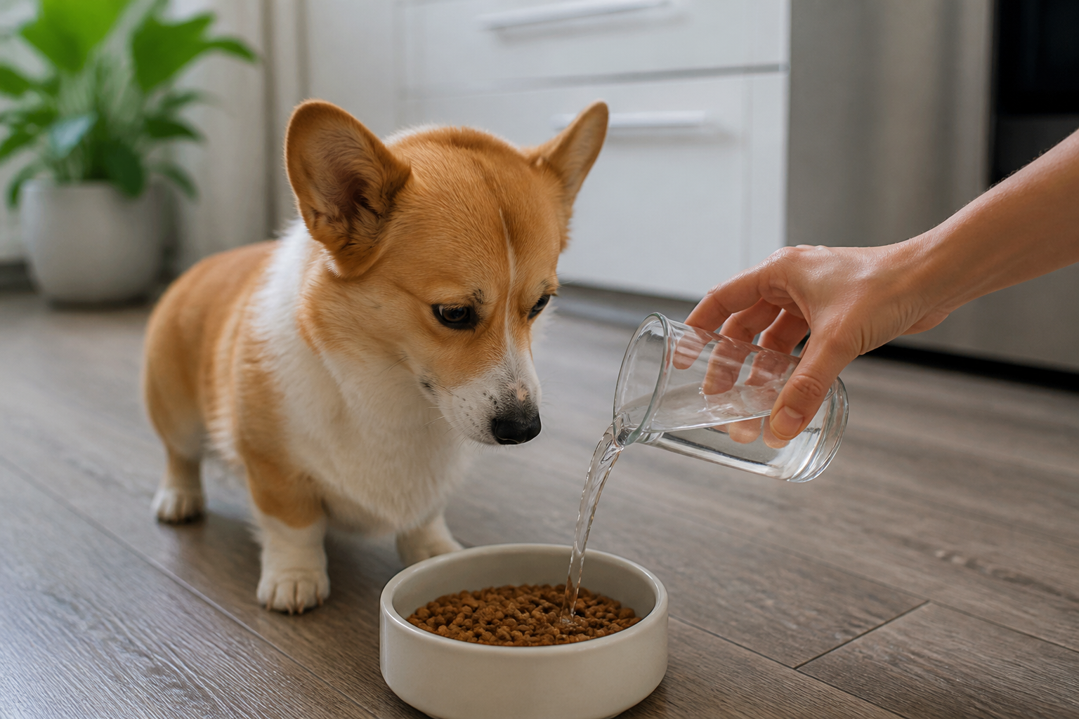 Can You Add Warm Water to Dry Dog Food?