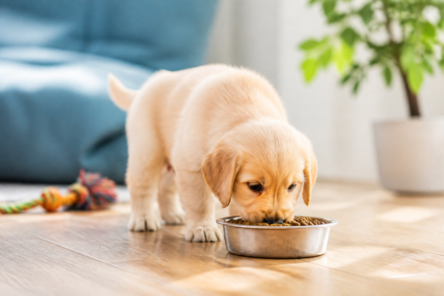 When Can Puppies Start Eating Dry Dog Food?