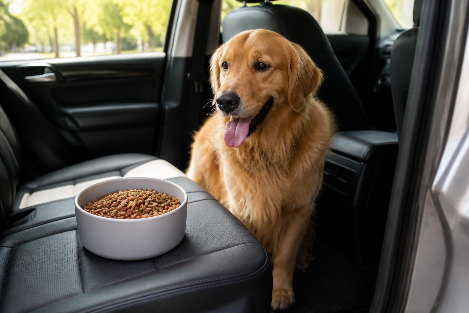 Can Dry Dog Food Be Left in a Hot Car? Risks and Safety Tips