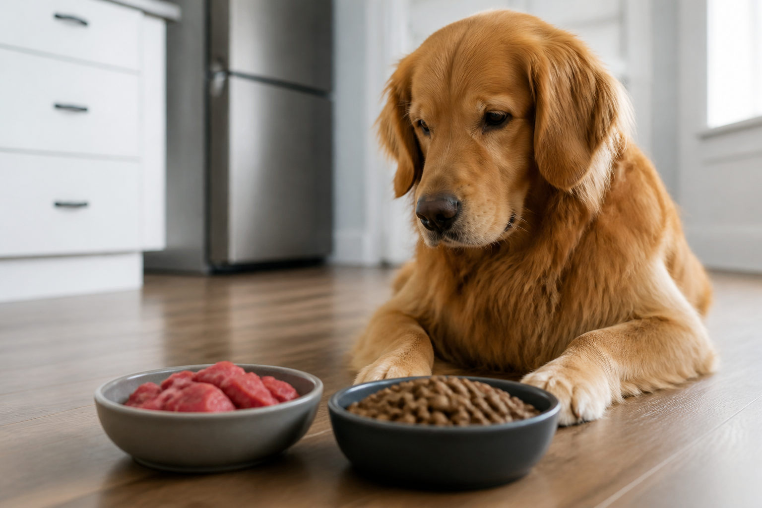 Can I Feed My Dog Raw and Dry Food?
