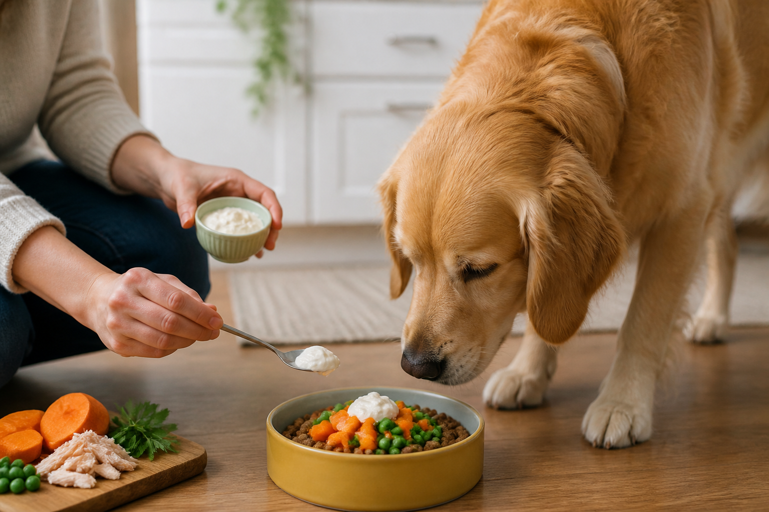What to Add to Dry Dog Food: Healthy Toppers for Your Pup