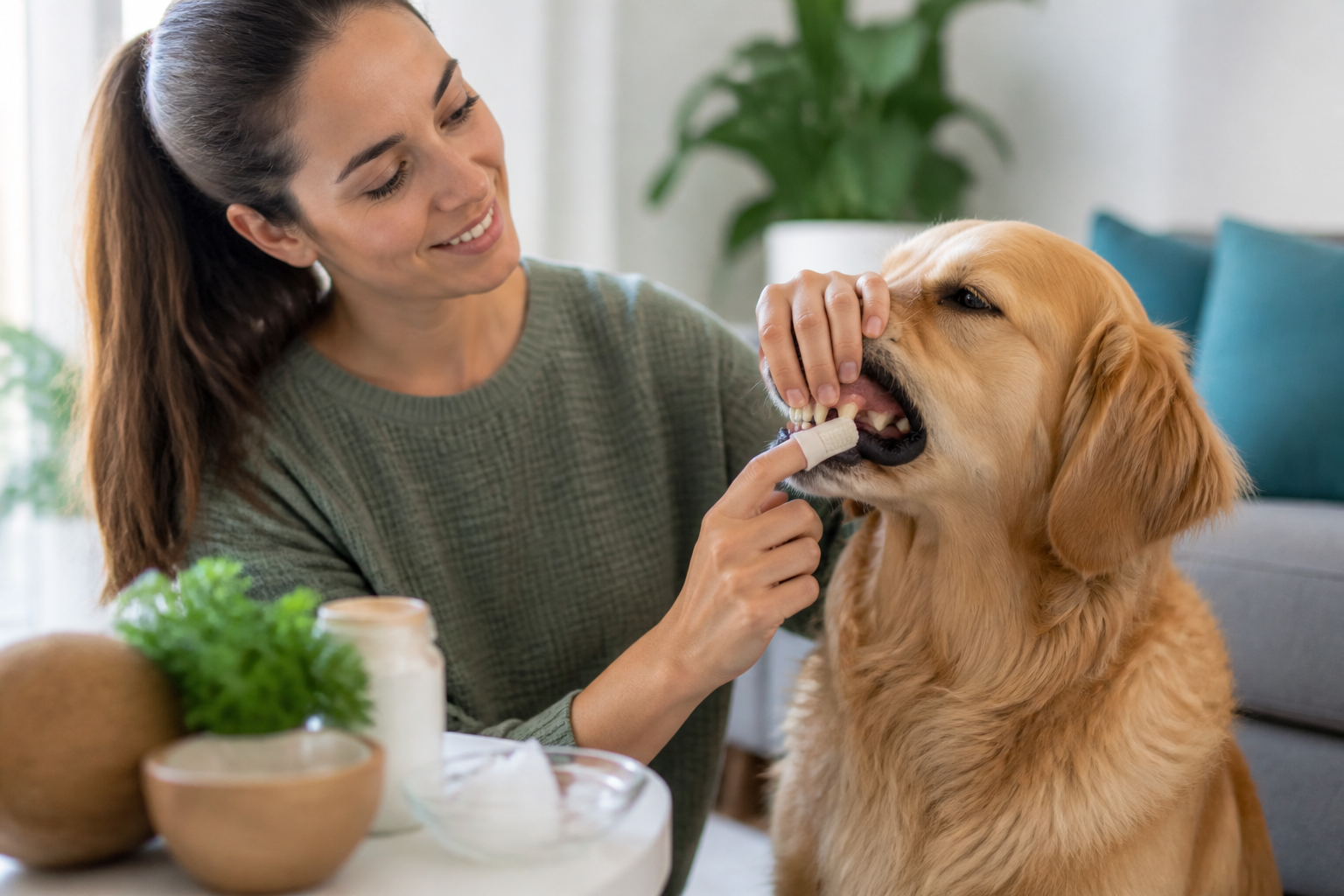 How To Naturally Clean Dogs Teeth for Better Health