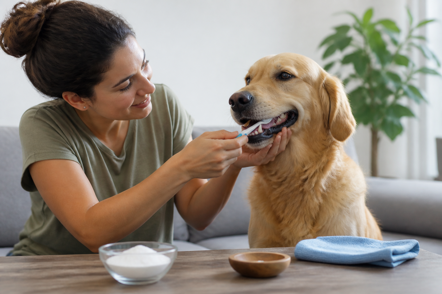 Can I Use Baking Soda to Clean My Dogs Teeth?