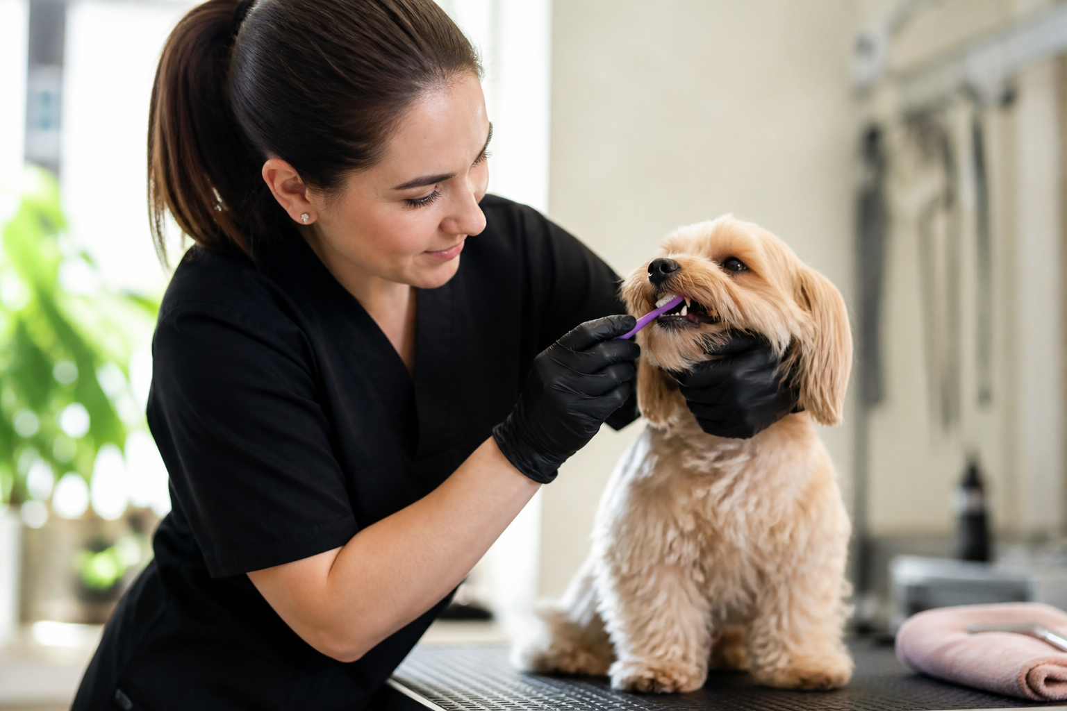Do Groomers Clean Dogs Teeth? Professional vs. Maintenance Care