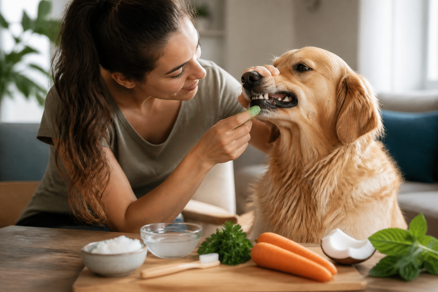 How to Clean My Dog's Teeth Naturally