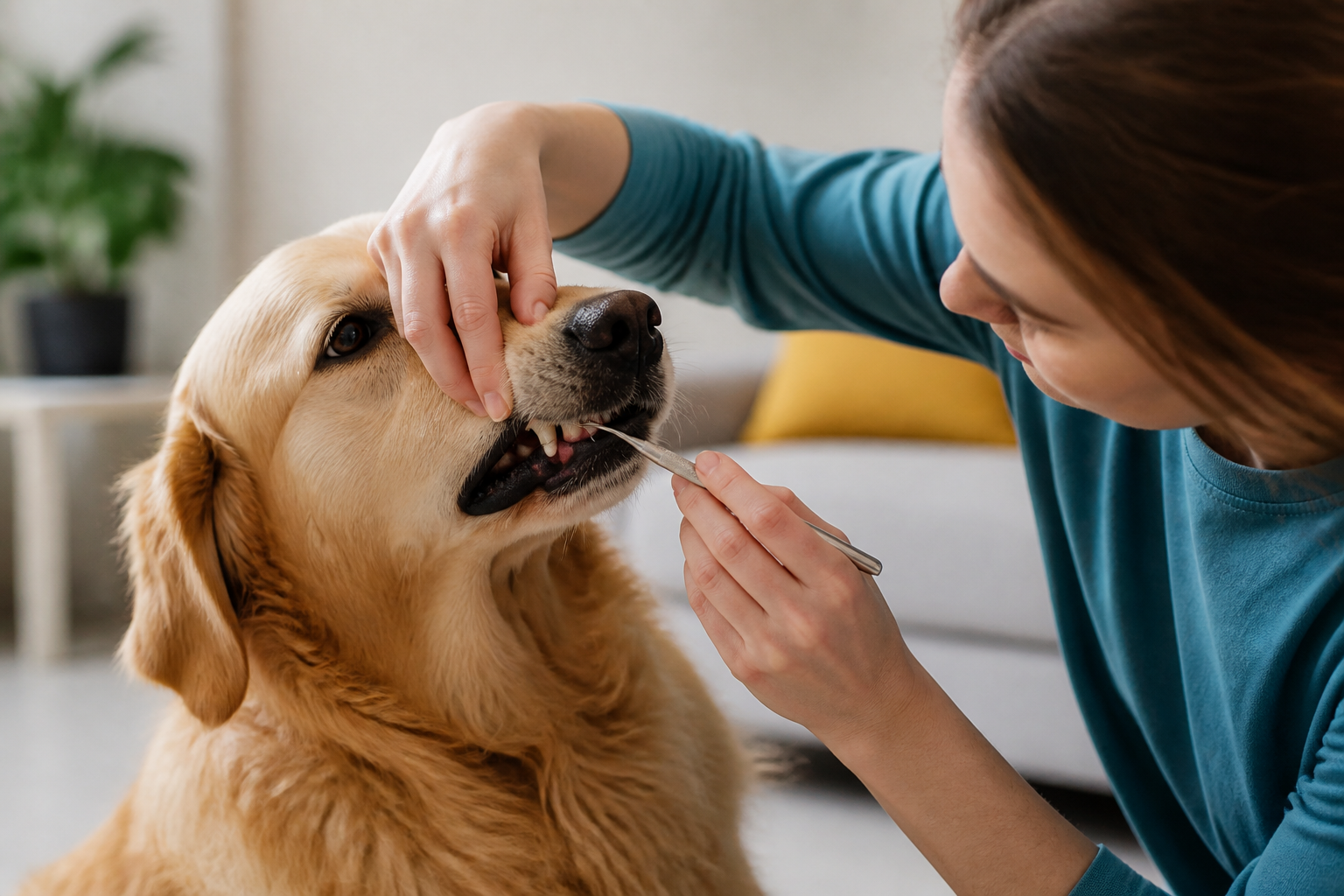 How to Clean Dog Teeth With a Scraper Safely at Home