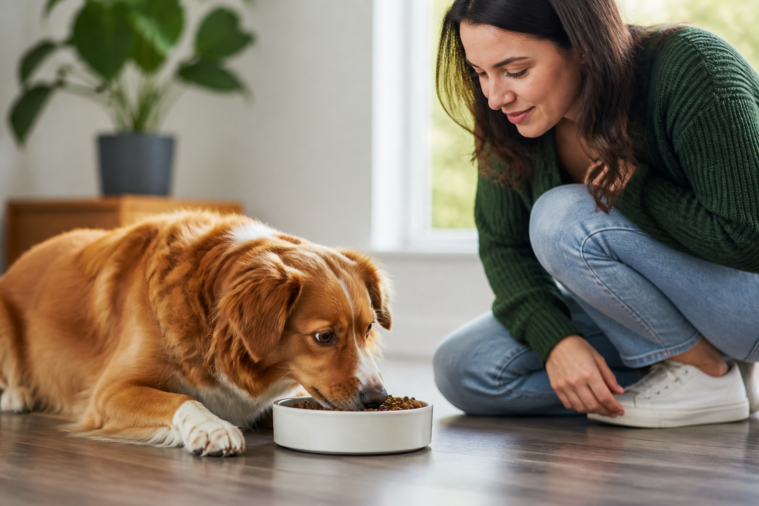 How to Make Your Dog Eat His Dry Food