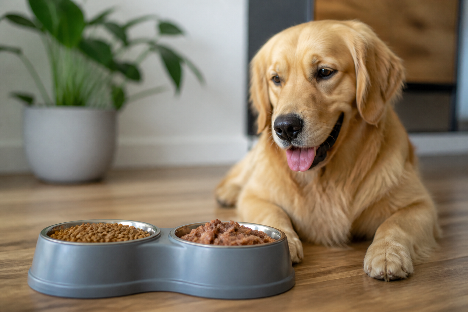How Much Wet and Dry Dog Food Should I Mix?