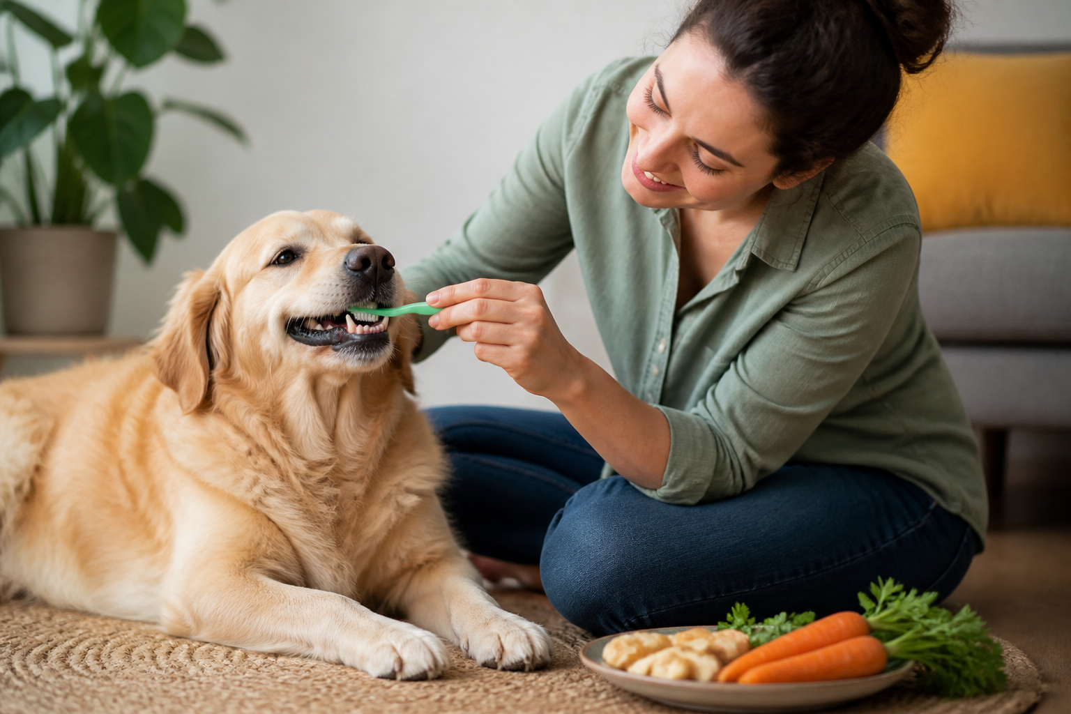 How To Naturally Clean Your Dogs Teeth and Prevent Tartar