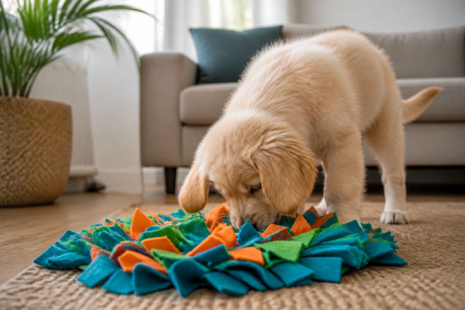 Why a Snuffle Mat for Puppy Owners Is the Essential Enrichment Tool