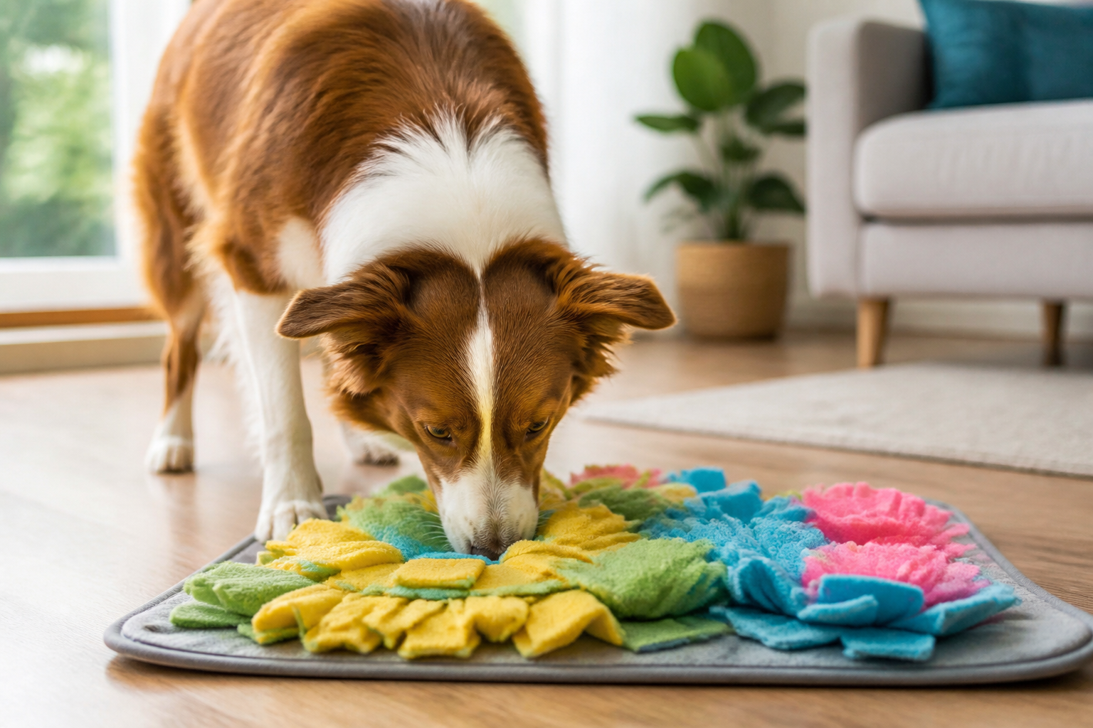 How to Use Snuffle Mat for Dog Mental Enrichment