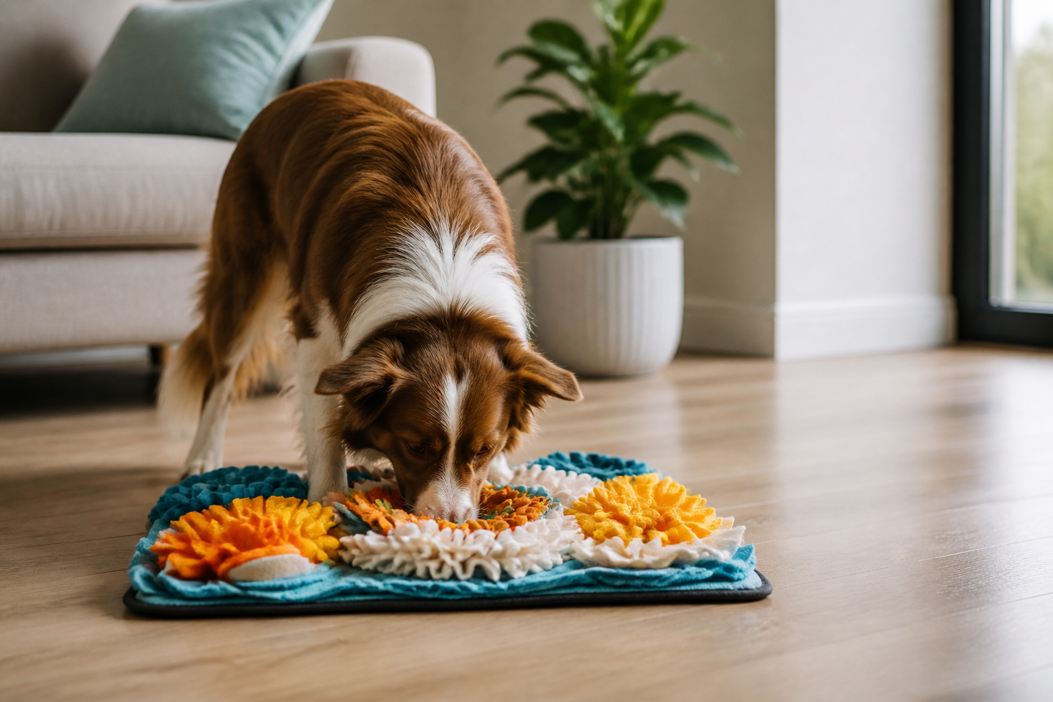 How to Use a Snuffle Treat Mat for Dogs to Stop Boredom