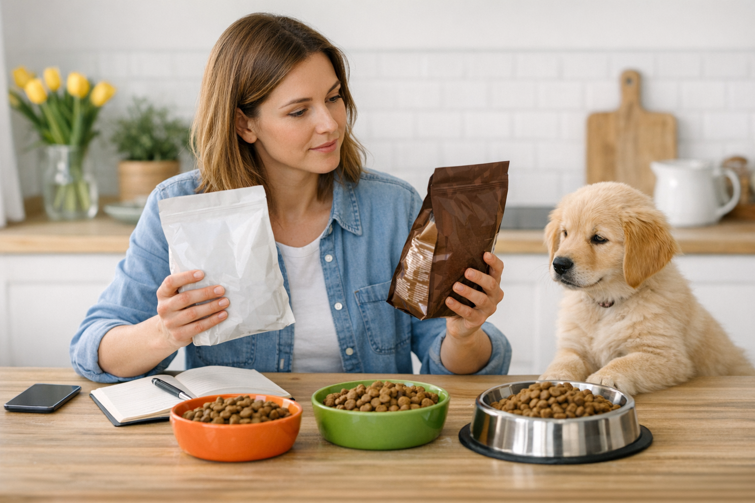 Choosing the Best Dry Dog Food for Your Growing Puppy