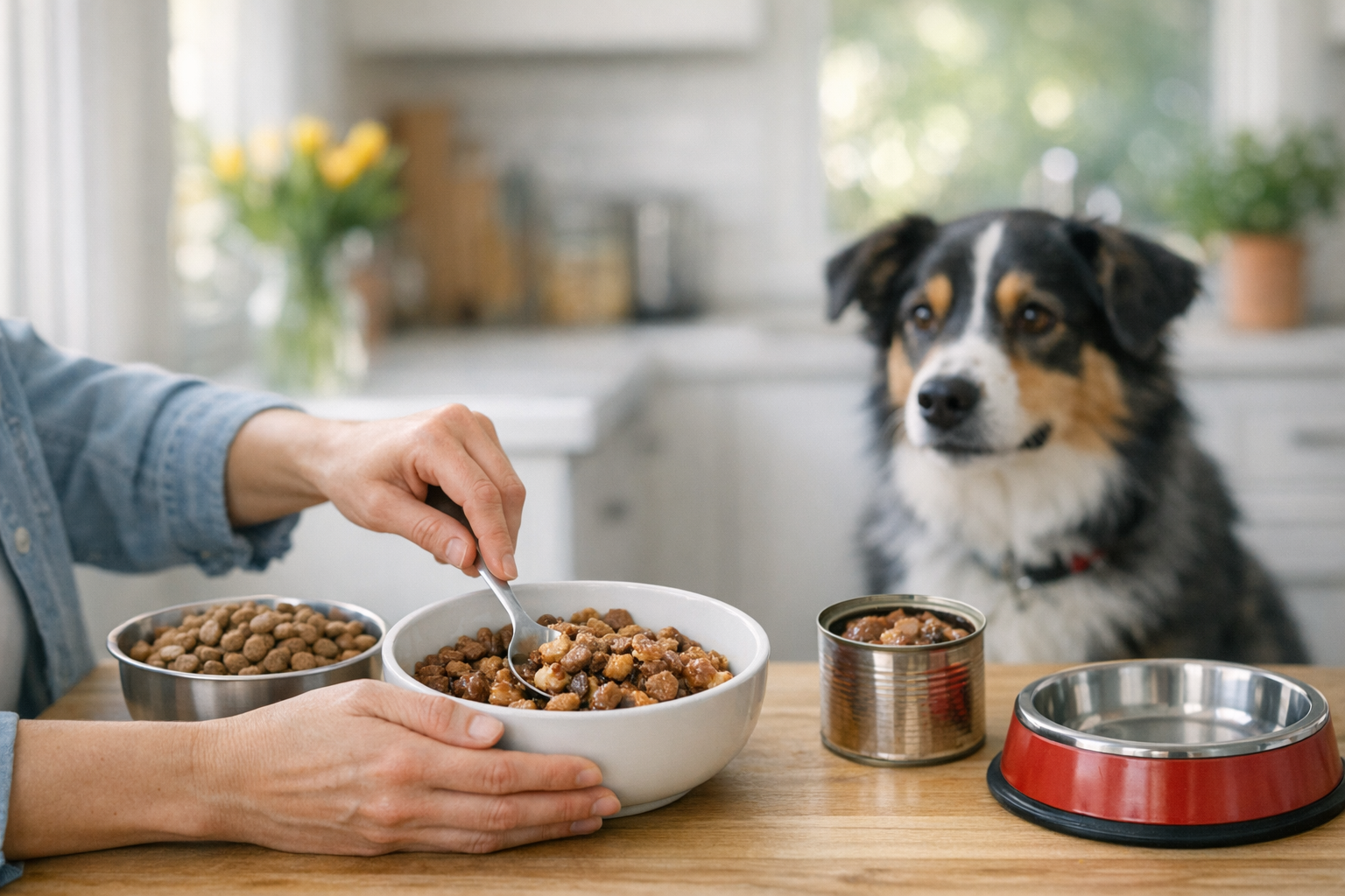 Is Mixing Wet and Dry Dog Food Good?